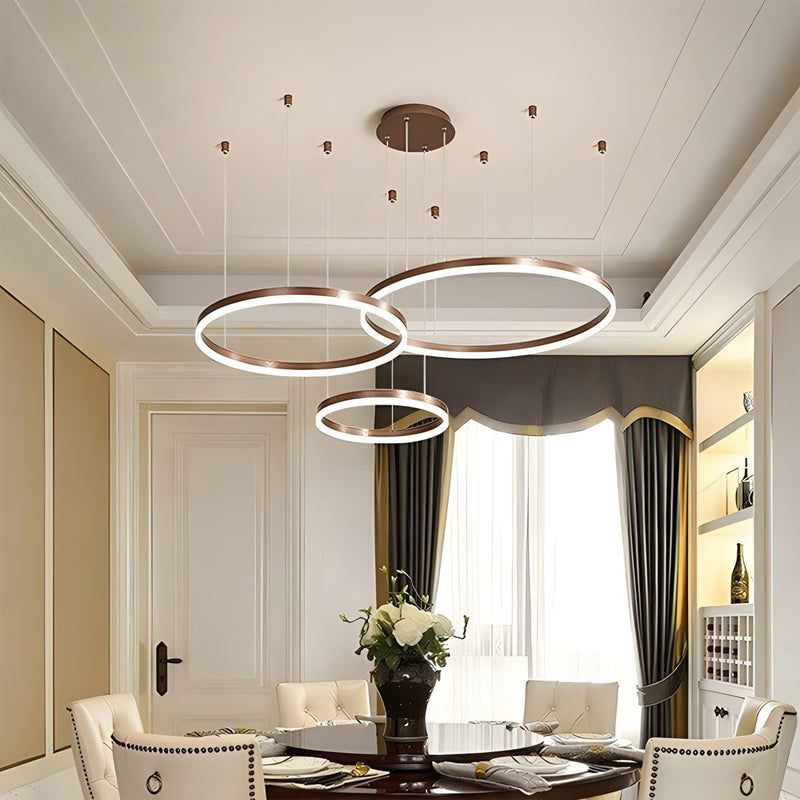 Gelaagde Ringvorm Hanglamp – Modern ontwerp – Geschikt voor diverse interieurstijlen