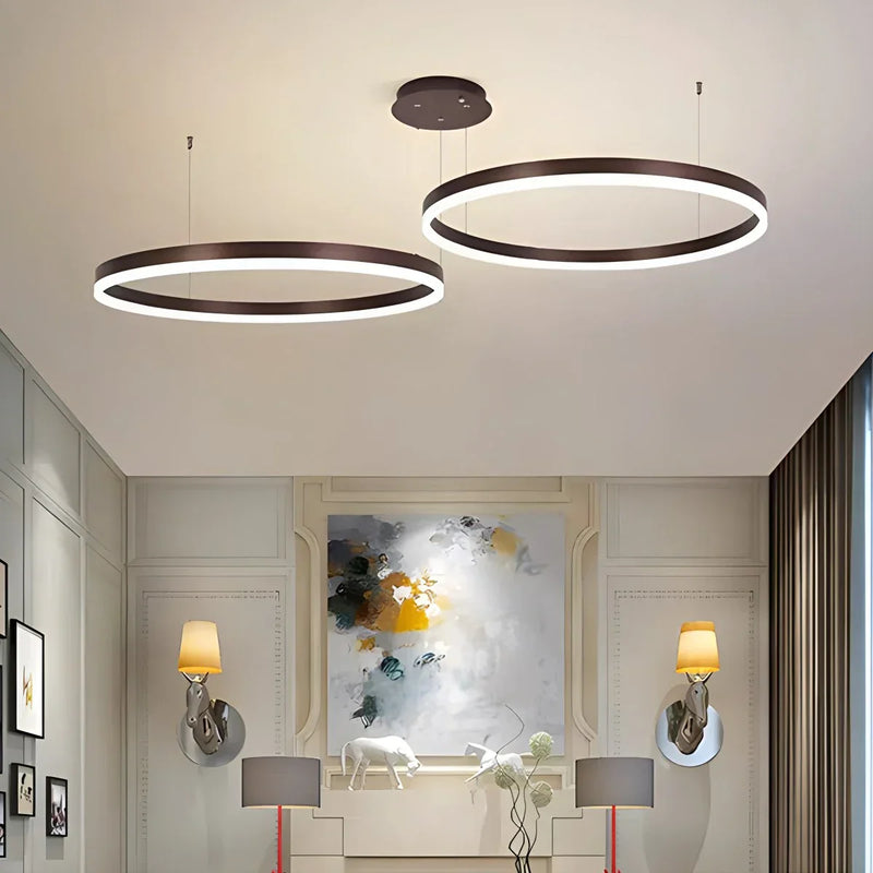 Gelaagde Ringvorm Hanglamp – Modern ontwerp – Geschikt voor diverse interieurstijlen