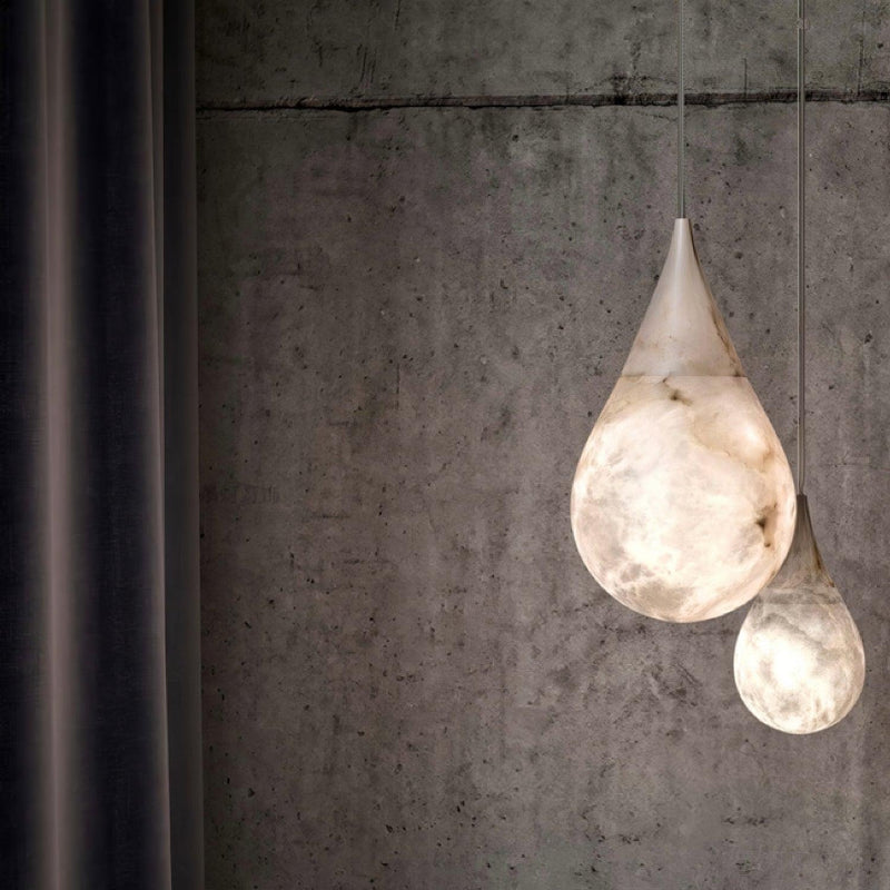 Hanglamp – Marmer design – Geschikt voor diverse interieurstijlen | E27 fitting
