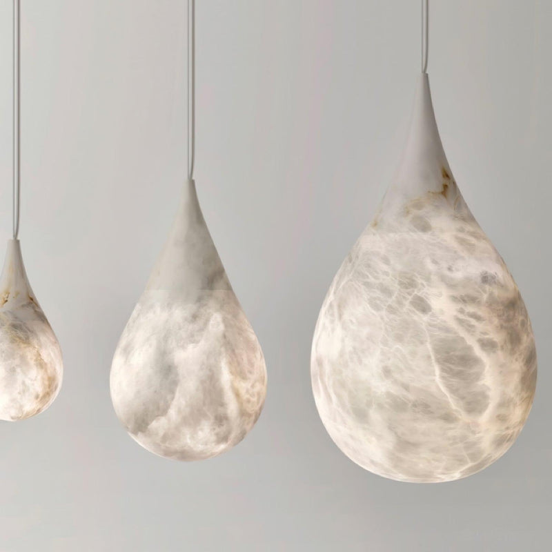 Hanglamp – Marmer design – Geschikt voor diverse interieurstijlen | E27 fitting