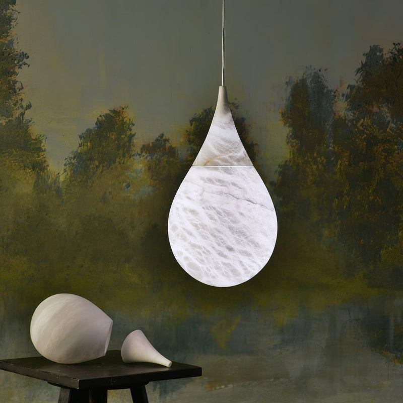 Hanglamp – Marmer design – Geschikt voor diverse interieurstijlen | E27 fitting