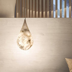 Hanglamp – Marmer design – Geschikt voor diverse interieurstijlen | E27 fitting