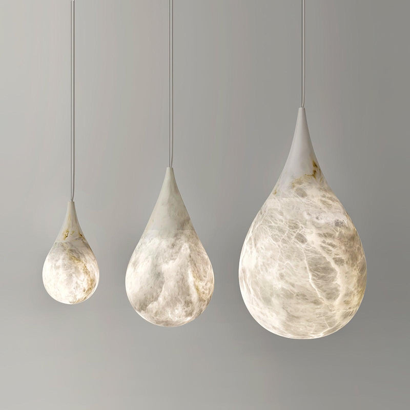 Hanglamp – Marmer design – Geschikt voor diverse interieurstijlen | E27 fitting
