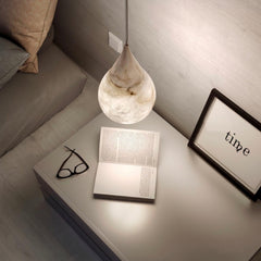 Hanglamp – Marmer design – Geschikt voor diverse interieurstijlen | E27 fitting