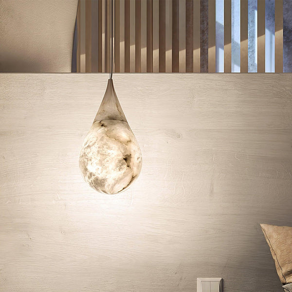 Hanglamp – Marmer design – Geschikt voor diverse interieurstijlen | E27 fitting