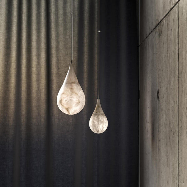 Hanglamp – Marmer design – Geschikt voor diverse interieurstijlen | E27 fitting