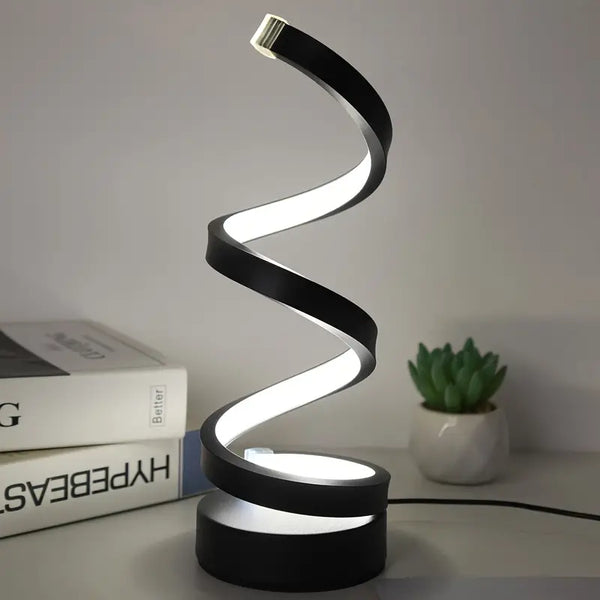 Tafellamp – LED-Spiraal – Dimbaar modern design voor stijlvolle verlichting