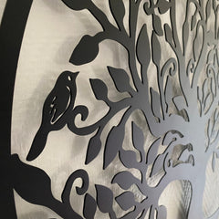 Metalen wanddecoratie | Levensboom Ontwerp | Duurzaam Materiaal