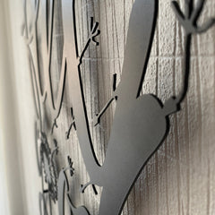 Metalen wanddecoratie – Unieke design voor interieur – Duurzaam en stijlvol materiaal