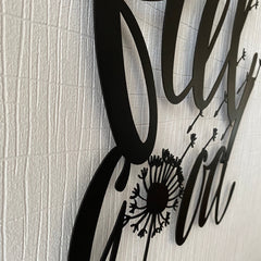 Metalen wanddecoratie – Unieke design voor interieur – Duurzaam en stijlvol materiaal