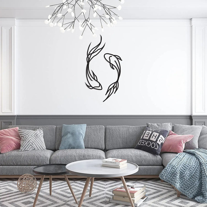 Metalen wanddecoratie – Feng Shui Inspiratie – Duurzaam Materiaal