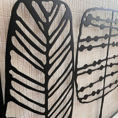 Metalen wanddecoratie – Unieke Snoepbos Ontwerp – Duurzaam Materiaal, Decoratief Accessoire