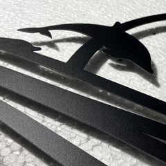 Metalen wanddecoratie – Zonsopgang Design – Duurzaam Materiaal, Decoratief Element
