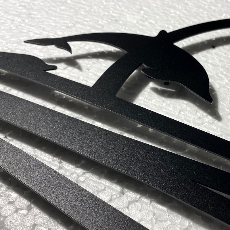 Metalen wanddecoratie – Zonsopgang Design – Duurzaam Materiaal, Decoratief Element