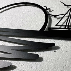 Metalen wanddecoratie – Zonsopgang Design – Duurzaam Materiaal, Decoratief Element