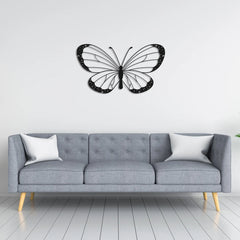 Metalen wanddecoratie | Vlinder Ontwerp | Duurzaam Materiaal