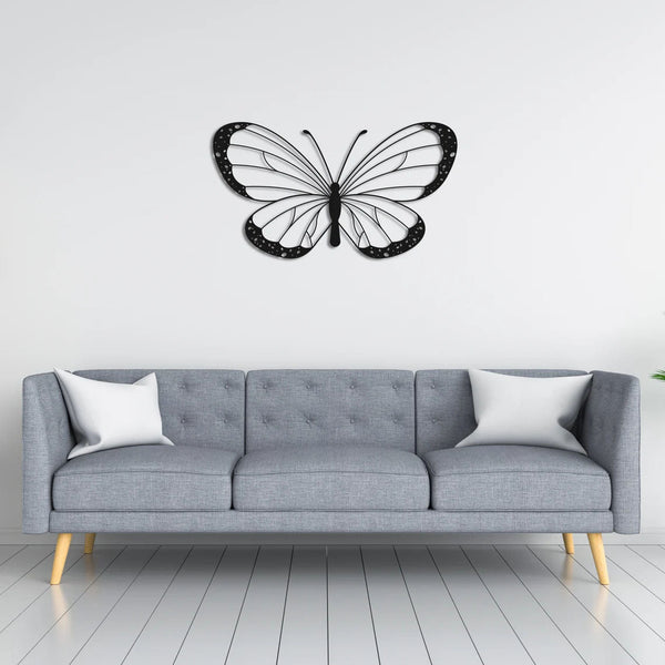 Metalen wanddecoratie | Vlinder Ontwerp | Duurzaam Materiaal