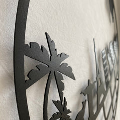 Metalen wanddecoratie – Steden Symbolen – Duurzaam en stijlvol ontwerp