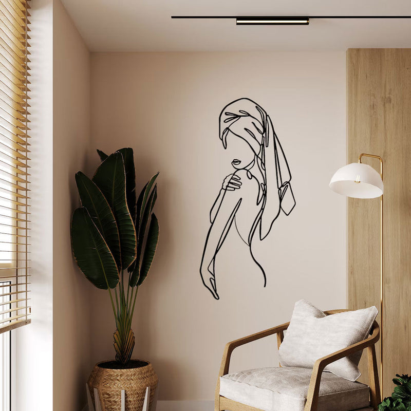 Metalen wanddecoratie – Elegante en tijdloze uitstraling – Duurzaam materiaal