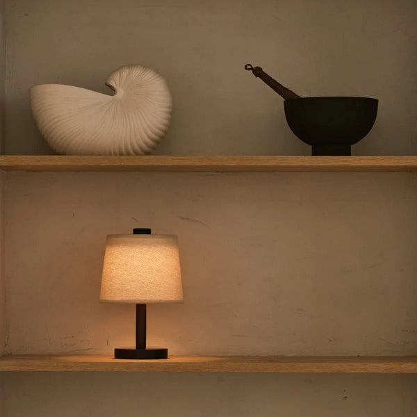 Tafellamp – Dimbaar en minimalistisch ontwerp – Houten, oplaadbaar