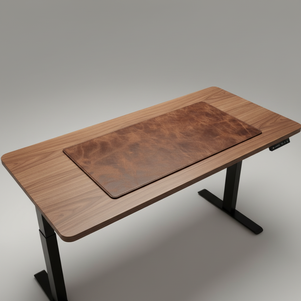 Bureau onderlegger | Antislip | PU-leer - POUEV