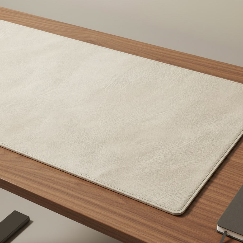 Bureau onderlegger | Antislip | PU-leer - POUEV