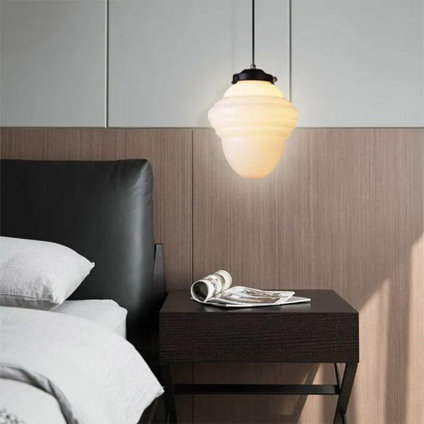 Hanglamp – Melkglas ontwerp – Geschikt voor diverse interieurstijlen | E27 fitting