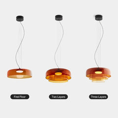 Hanglamp – Gelaagd ontwerp – Geschikt voor diverse interieurstijlen