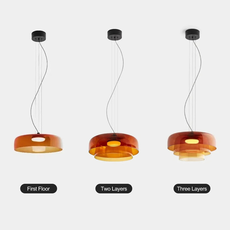 Hanglamp – Gelaagd ontwerp – Geschikt voor diverse interieurstijlen