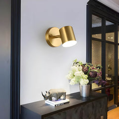 Wandlamp – Elegante LED verlichting – Modern design, koper materiaal