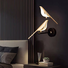 Moderne Wandlamp – Elegante Vogelvorm – Designverlichting voor binnen