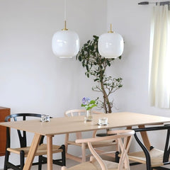 Hanglamp – Opaalglas – Geschikt voor diverse interieurstijlen | E27 fitting, energiezuinig