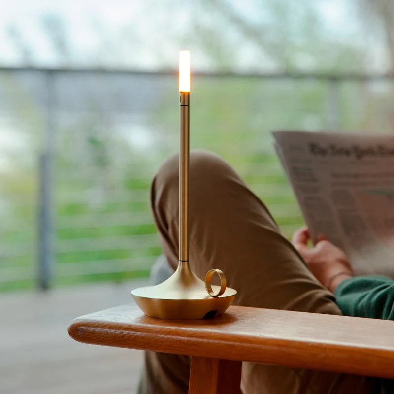Tafellamp – Elegante uitstraling – Metaal en glas, voor een chique ambiance