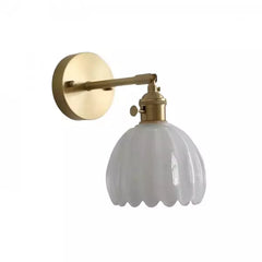 Wandlamp – Retro stijl – Glas tulpenknop, energiezuinig ontwerp