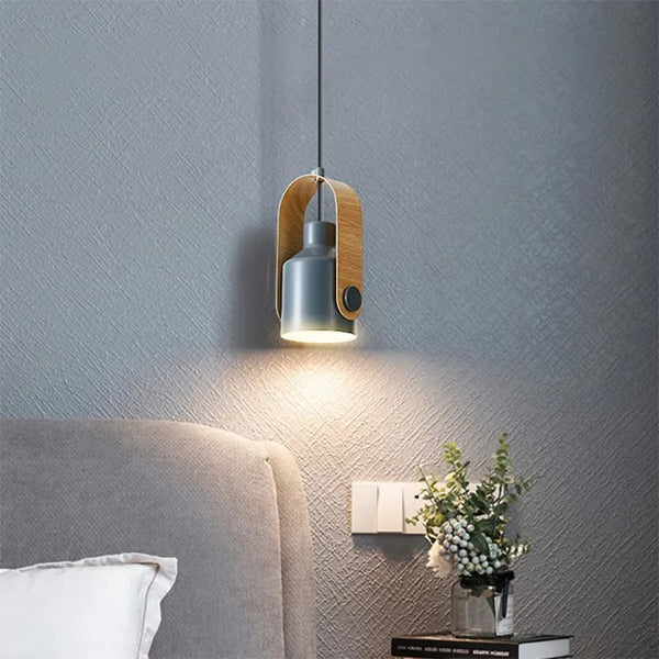 Pendellicht – Scandinavisch ontwerp – Hout en metaal, perfect voor moderne ruimtes