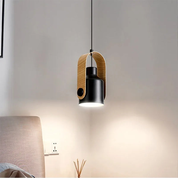 Pendellicht – Scandinavisch ontwerp – Hout en metaal, perfect voor moderne ruimtes