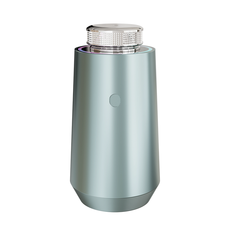 Aroma Diffuser – Smart LED Light | 15 ml Capaciteit, Type-C, Metaal, Geschikt voor Auto