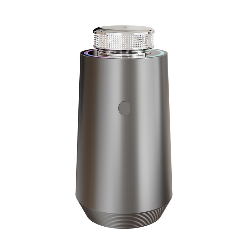 Aroma Diffuser – Smart LED Light | 15 ml Capaciteit, Type-C, Metaal, Geschikt voor Auto